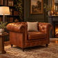Rimini Hampton Court Aged Leather Armchair