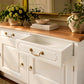 Tasmania Solid Mahogany 4-Door 4-Drawer Buffet / Sideboard
