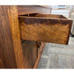 Solid Benato Indian Rosewood buffet with four doors and four drawers, featuring intricate wood grain details.
