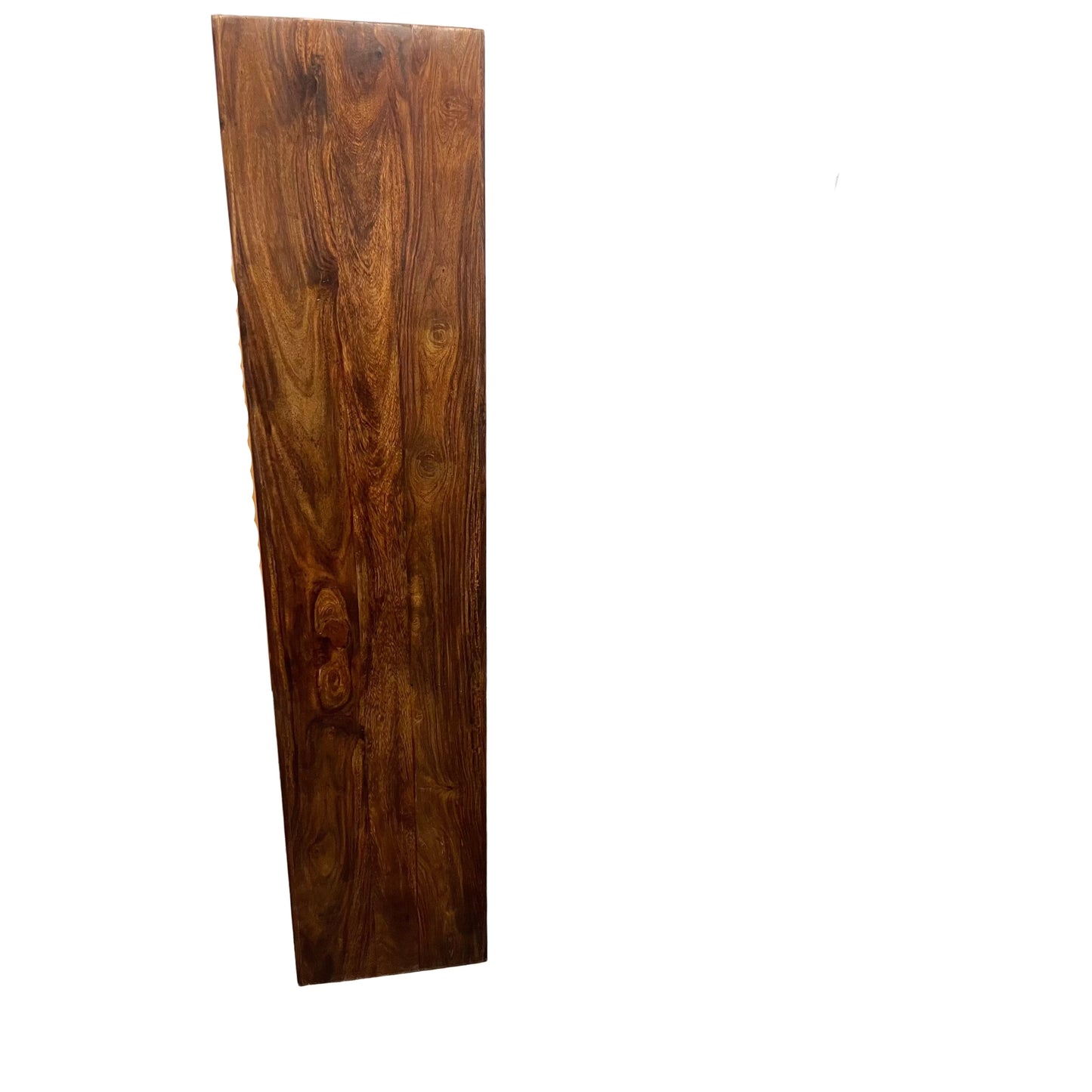 Solid Benato Indian Rosewood 12-cube display unit from MyChocolateWood, showcasing a sleek, natural wood storage and display solution.