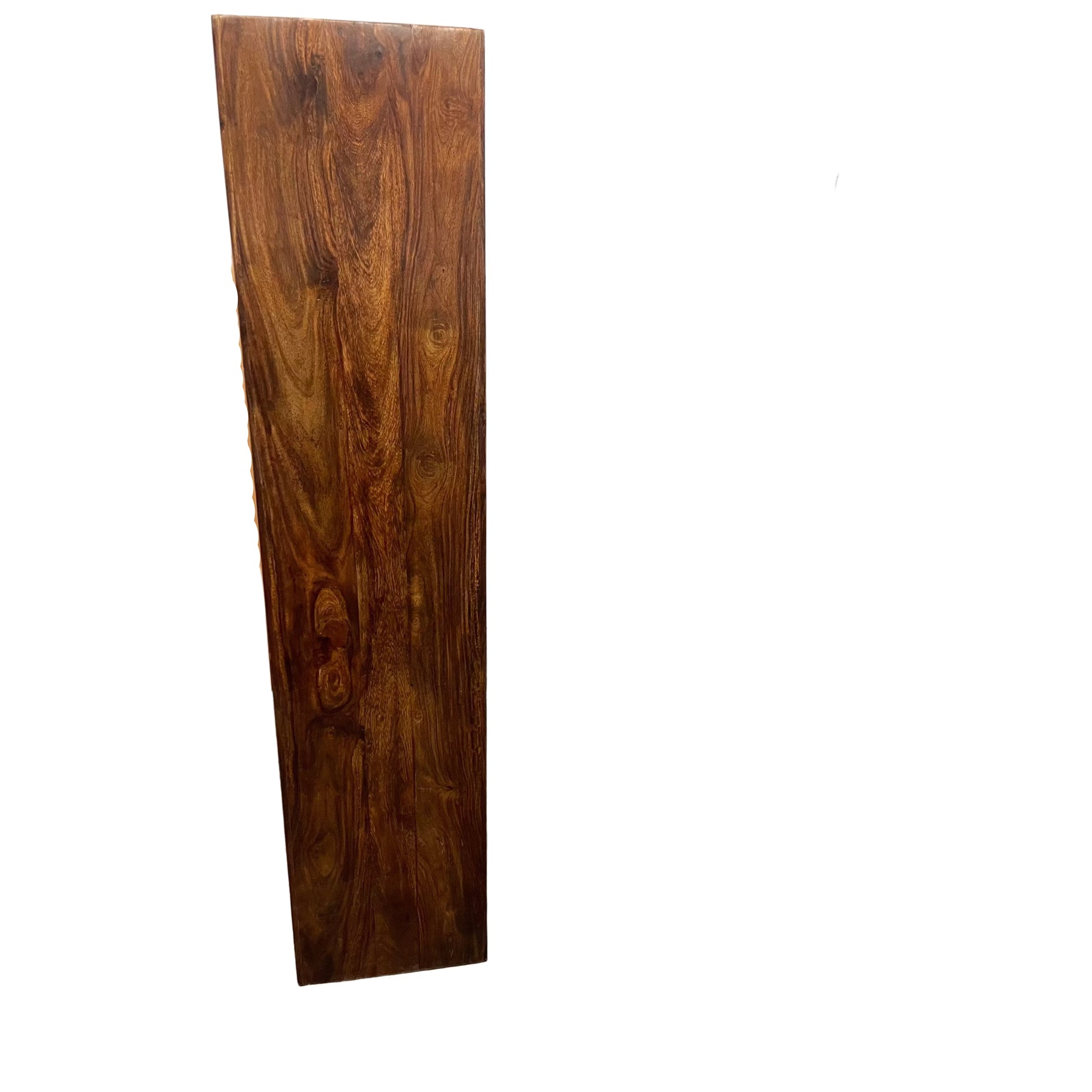 Solid Benato Indian Rosewood 12-cube display unit from MyChocolateWood, showcasing a sleek, natural wood storage and display solution.