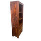 Solid Benato Indian Rosewood bookcase with 3 drawers and 3 shelves, natural wood finish, showcasing craftsmanship and storage space.