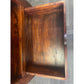 Solid Benato Indian Rosewood bookcase with 3 drawers and 3 shelves, showcasing rich wood grain and craftsmanship.