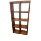 Solid Benato Indian Rosewood 8-cube display unit by MyChocolateWood, showcasing a sleek, natural wood storage and display solution.