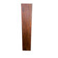 Solid Benato Indian Rosewood 8-cube display unit by MyChocolateWood, showcasing a sleek, natural wood floor display with open cube compartments.