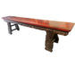 YUNNAN CHINESE ANTIQUE BENCH IN ELM WOOD 200CM - MyChocolateWood