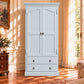 Cambridge Wardrobe / Armoire in Pre School Quarter - Chocolate Wood