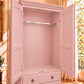 Cambridge Wardrobe / Armoire in Solid NZ Pine — Custom Made