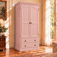 Cambridge Wardrobe / Armoire in Solid NZ Pine — Custom Made