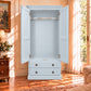 Cambridge Wardrobe / Armoire in Solid NZ Pine — Custom Made