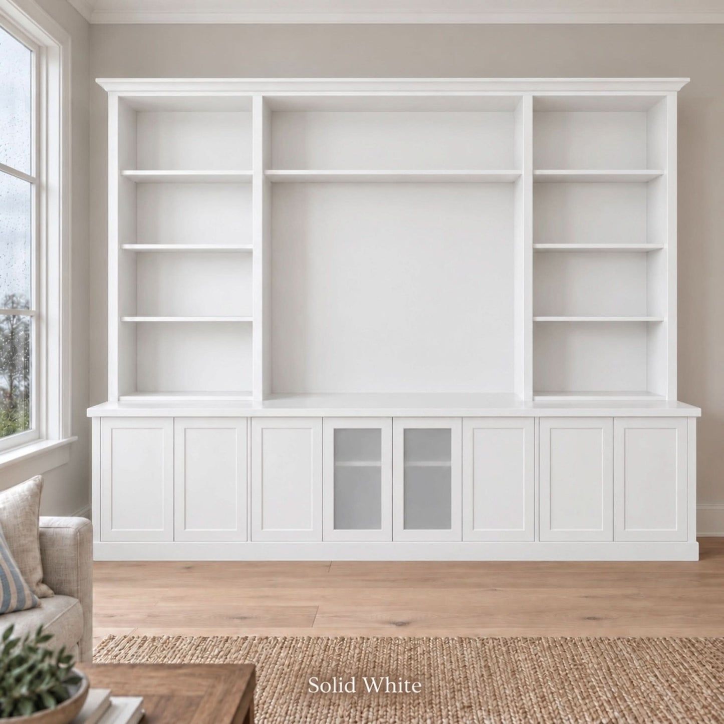 Harrington 5-piece wall unit in White