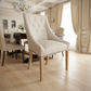 ORTAL FRENCH PROVINCIAL/HAMPTON STYLE DINING CHAIR IN FLAXEEN - MyChocolateWood