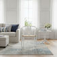 Solid Beechwood Wishbone Dining Chair in White styled