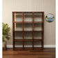 Solid Benato Indian Rosewood 12-cube display unit by MyChocolateWood, showcasing a sleek wooden storage and display piece.