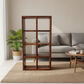 Solid Benato Indian Rosewood 8-cube display unit by MyChocolateWood, showcasing a sleek, handcrafted wooden storage and display piece.