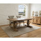 RHIANNON FARMHOUSE RUSTIC DINING TABLE 200CM + 2 X RHIANNON FARMHOUSE BENCHES IN RECYCLED ELM - MyChocolateWood