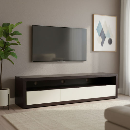 LOCALLY MADE MANDY VIC ASH 3 DRAWER TV UNIT - MyChocolateWood