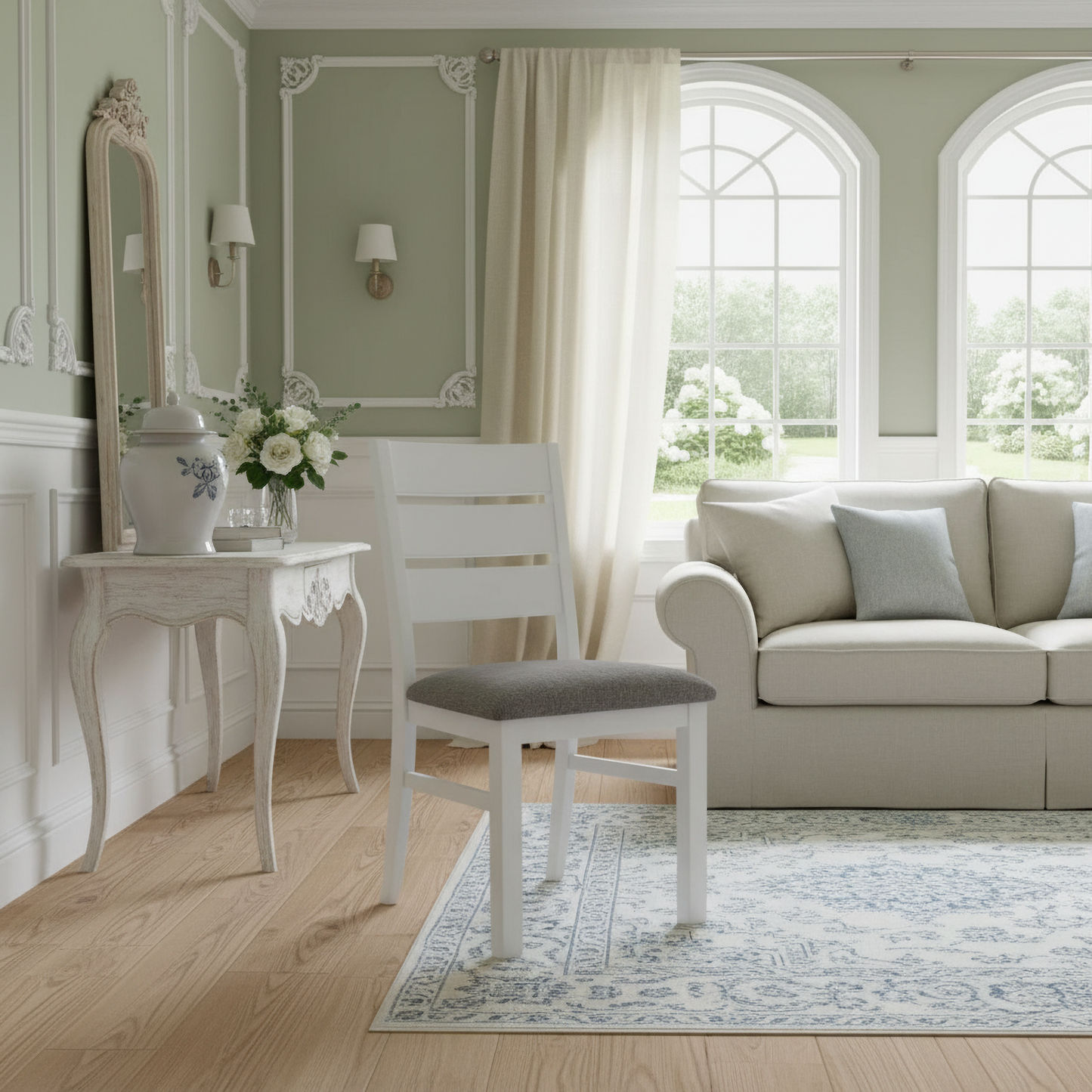 1 x LAGO DINING CHAIR IN ACACIA WOOD - FLOOR STOCK CLEARANCE - MyChocolateWood