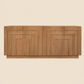 APOLLO SOLID WHITE CEDAR BUFFET/SIDEBOARD - ALMOND - MyChocolateWood