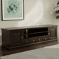 Tasmania Solid Mahogany 2 Door 4 Drawer TV / Entertainment Unit, 200cm in Chocolate - Chocolate Wood