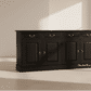TASMANIA SOLID MAHOGANY BUFFET SIDEBOARD 4 DOORS AND 4 DRAWERS IN CHOCOLATE - MyChocolateWood