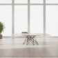 GLENDA MARBLE COFFEE TABLE IN WHITE - MyChocolateWood