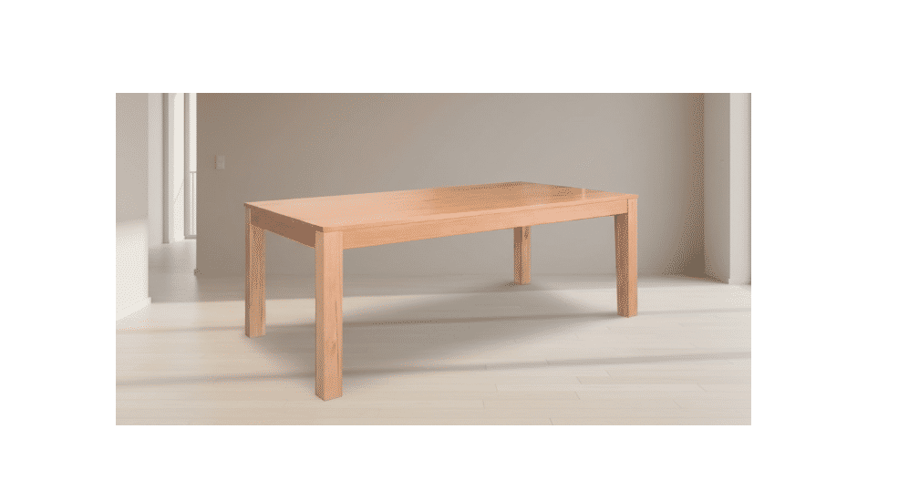 Zafran Messmate Timber Dining Table 150cm