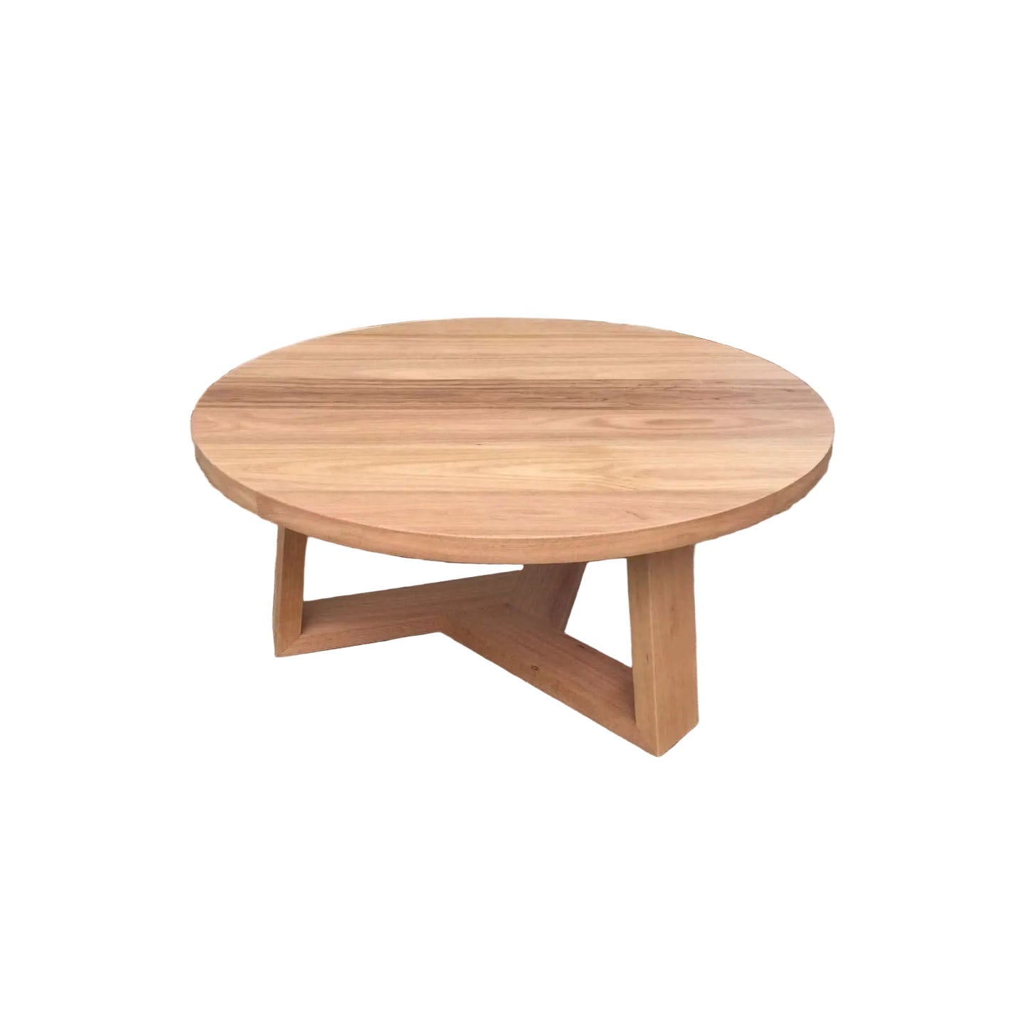 TANSY ROUND COFFEE TABLE 120CM DIA. - SOLID VICTORIAN ASH - MyChocolateWood