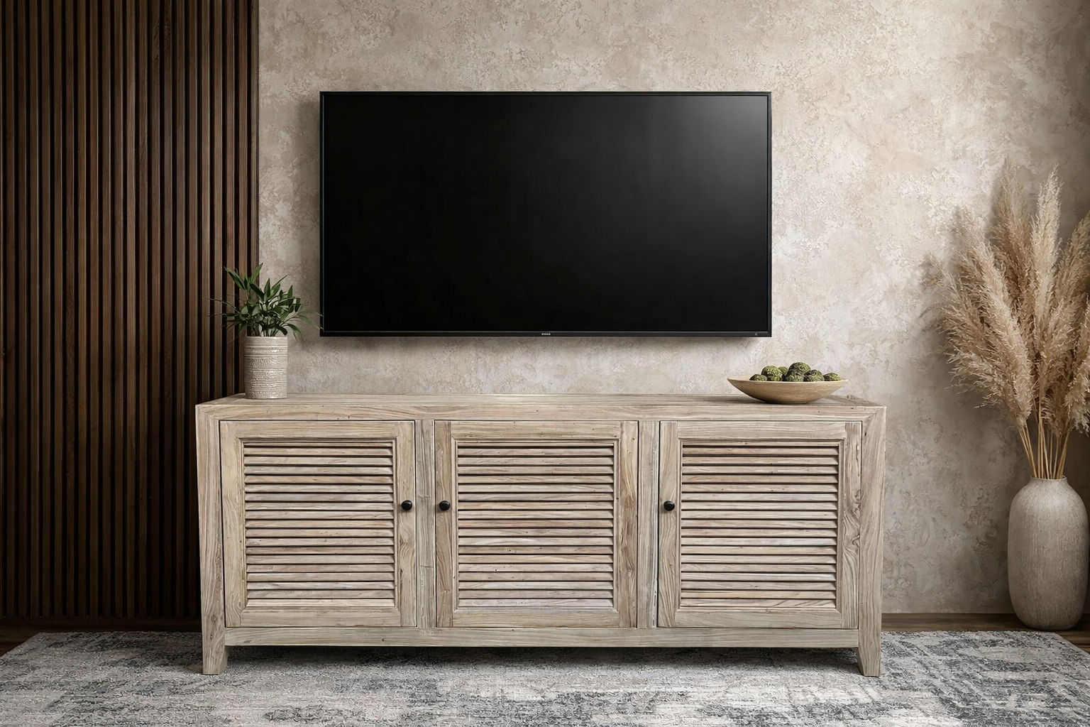 Villa Louvre Style TV Unit 160cm tall