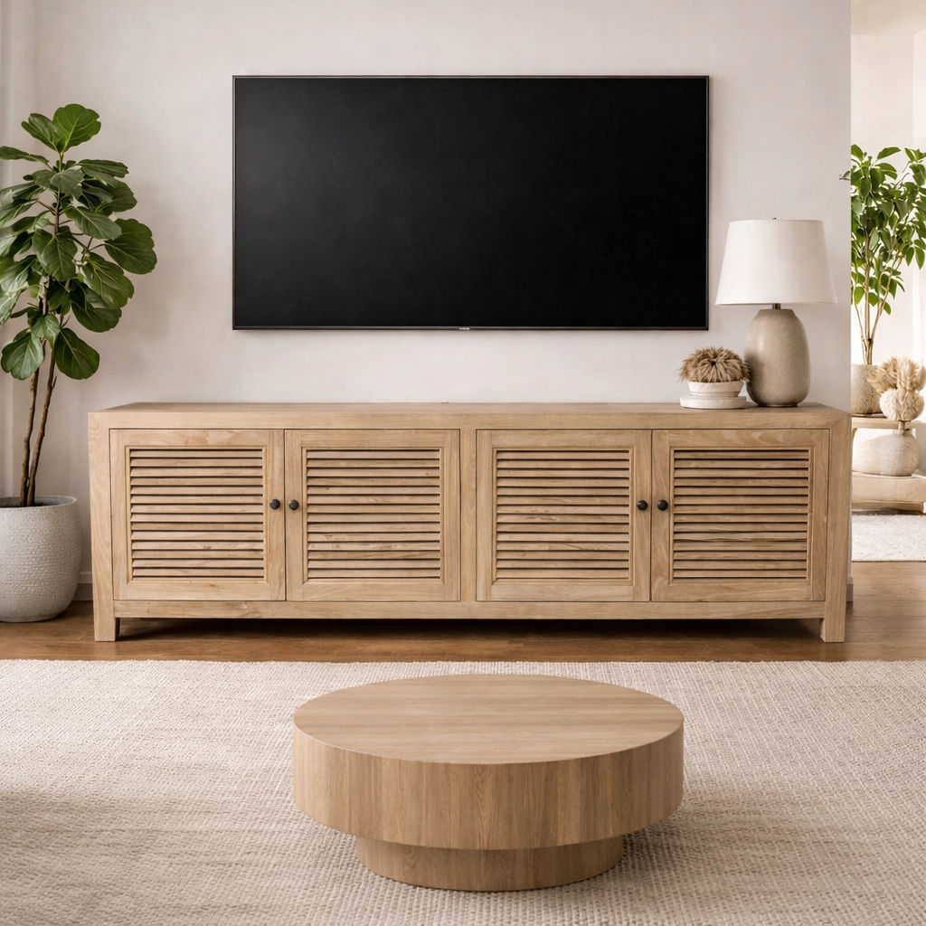 Villa Louvre Style TV Unit 160cm standard height