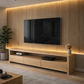 LANNA LOWLINE 3 DRAWER TV/ENTERTAINMENT UNIT IN TASSIE OAK - MyChocolateWood