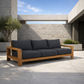 ALANYA HAMPTONS OUTDOOR 3-SEATER SOFA SETTEE EUCALYPTUS FRAME DARK CHARCOAL (Copy) - MyChocolateWood