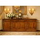 TASMANIA SOLID MAHOGANY BUFFET SIDEBOARD 4 DOORS 4 DRAWERS IN LIGHT PECAN - MyChocolateWood