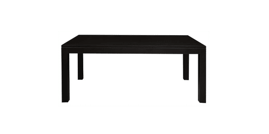 TANAKA SOLID MAHOGANY DINING TABLE IN CHOCOLATE 180CM