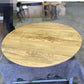 FITAN SOLID OAK ROUND DINING TABLE 120CM NATURAL - MyChocolateWood
