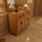 TARA SOLID RUSSIAN OAK BUFFET SIDEBOARD NATURAL 2 DRAWERS 4 DOORS - 2 SIZES - MyChocolateWood