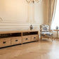 TARA SOLID OAK 4 DRAWERS TV/ENTERTAINMNET UNIT - MyChocolateWood