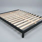 FERGUSON FLUSH VIC ASH KING SINGLE BACHELOR BED MADE TO ORDER BLACK - MyChocolateWood