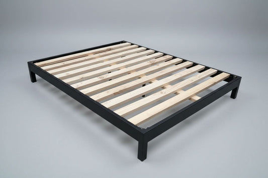 FERGUSON FLUSH VIC ASH KING SINGLE BACHELOR BED MADE TO ORDER BLACK - MyChocolateWood