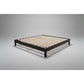 Ferguson Flush Bachelor Bed in Black - Chocolate Wood