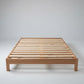FERGUSON FLUSH SOLID PINE SUPER KING BACHELOR BED MADE TO ORDER CLEAR LACQUER - MyChocolateWood