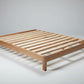 FERGUSON FLUSH SOLID PINE SUPER KING BACHELOR BED MADE TO ORDER CLEAR LACQUER - MyChocolateWood