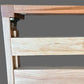 FERGUSON FLUSH SOLID PINE SUPER KING BACHELOR BED MADE TO ORDER CLEAR LACQUER - MyChocolateWood