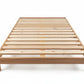 FERGUSON FLUSH SOLID PINE SUPER KING BACHELOR BED MADE TO ORDER CLEAR LACQUER - MyChocolateWood