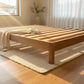 FERGUSON FLUSH SOLID PINE SUPER KING BACHELOR BED MADE TO ORDER CLEAR LACQUER - MyChocolateWood