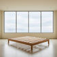 FERGUSON FLUSH SOLID PINE SUPER KING BACHELOR BED MADE TO ORDER CLEAR LACQUER - MyChocolateWood