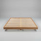 MALANYA SOLID VIC ASH BED WITH CURVED EDGES & FLOATING LEGS WITH DANISH OIL - MADE TO ORDER (Copy)