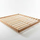 MALANYA SOLID VIC ASH BED WITH CURVED EDGES & FLOATING LEGS WITH DANISH OIL - MADE TO ORDER (Copy)