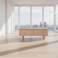 MISTRAL ASH TIMBER  COFFEE TABLE NATURAL 120CM - MyChocolateWood