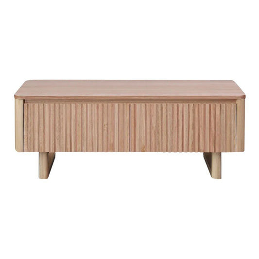 Mistral Ash Timber Coffee Table in Natural 120cm
